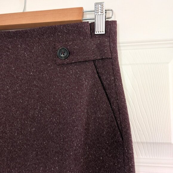 RW&CO pencil skirt heathered maroon size 0 - Picture 3 of 16